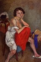 Woman Wearing White Pantaloons