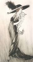 Lady with a Cat