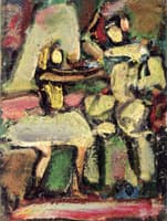 Pierrot and a Dancer