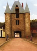 Villeneuve-sur-Yonne, Sens: Porte Or