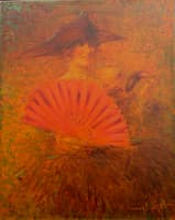 Woman with a Fan