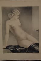 Posing nude