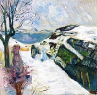 Winter Landscape from Kragerø