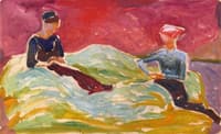Two Seated Women
