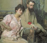 Self-Portrait with Wife