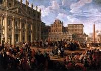 Charles III at St Peter's