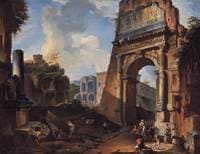 Ideal Landscape with the Titus Arch