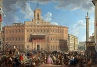 The Lottery in Piazza di Montecitorio