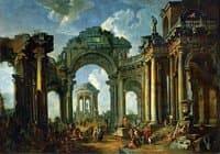 Sermon of the apostle amongst ancient ruins