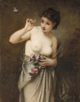Young Girl with a Butterfly