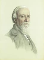 Portrait of Robert Browning