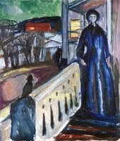 On the Veranda Stairs