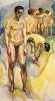 Naked Men in the Baths