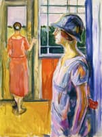 Two Women on the Veranda
