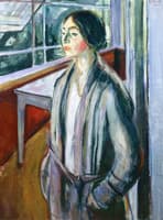 Young Woman on the Veranda