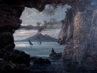 Gulf of Naples Seen from a Cave