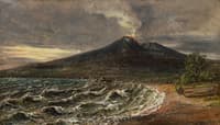 Vesuvius Seen from Castellammare