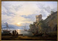 Coast near Castellammare in the morning mist