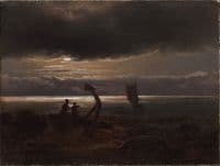 Mother and Child by the Sea