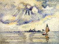 Sunset on the Lagoon, Venice