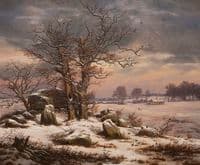 Winter Landscape near Vordingborg