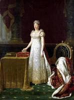 Portrait of Marie-Louise of Austria, wife of Napoleon and empress of France