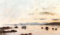 Golfe-Juan, the Squadron in the Bay