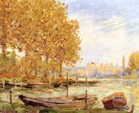 Landscape with Boats