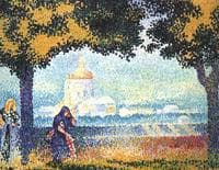 The Church of Santa Marie degli Angeli near Assisi