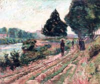 Path on the Banks of the River