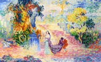 Woman in a Park