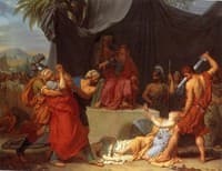 Nabuchodonosor Has Zedekiah's Children Killed before his Eyes