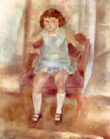 Young Girl Seated