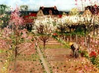 The Gardener in the Garden at Veneux les Sablons