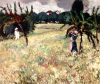 Woman Picking Fruit
