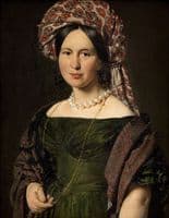 Cathrine Jensen, the artist’s Wife, Wearing a Turban