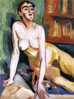 Seated Female Nude, Sonja