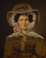 Portrait of Baroness Christine Stampe