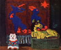 Still Life with Yellow Horse