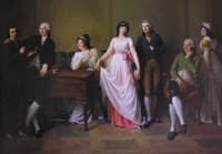 The family of the Marquis of Caselle Landi