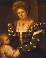 Portrait of a Lady with a Boy