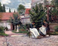 Gisors, Dressmaking in the Garden