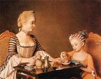 Madame Liotard and her daughter