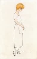 Profile of a Woman in Profile