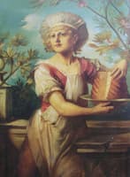 Girl with Cake