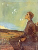 Self-Portrait with Soap Bubbles