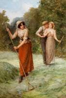 Haymaking Scene