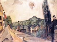 Landscape with Balloon