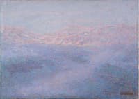 Sunrise in the mountains