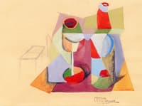 Bottle and Glass